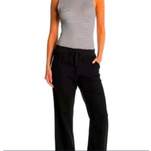 Caslon Linen Black Pant. Size Medium